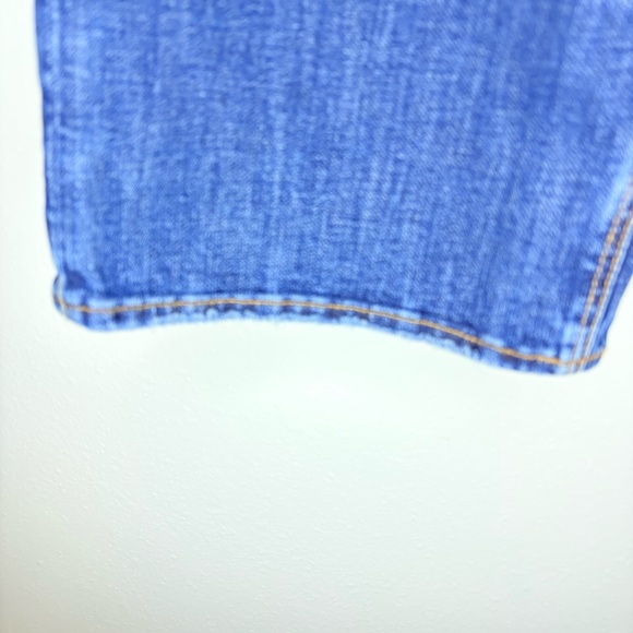 American Eagle Stovepipe Relaxed Fit Dark Blue Jeans Sz8/31  Classic Casual Cozy - Picture 4 of 15